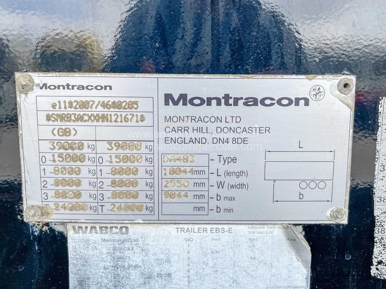 WILCOX BULK TIPPING TRAILER 