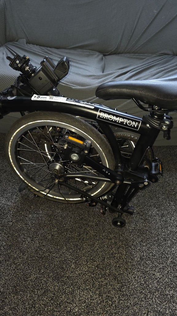 Brompton folding electric bike 