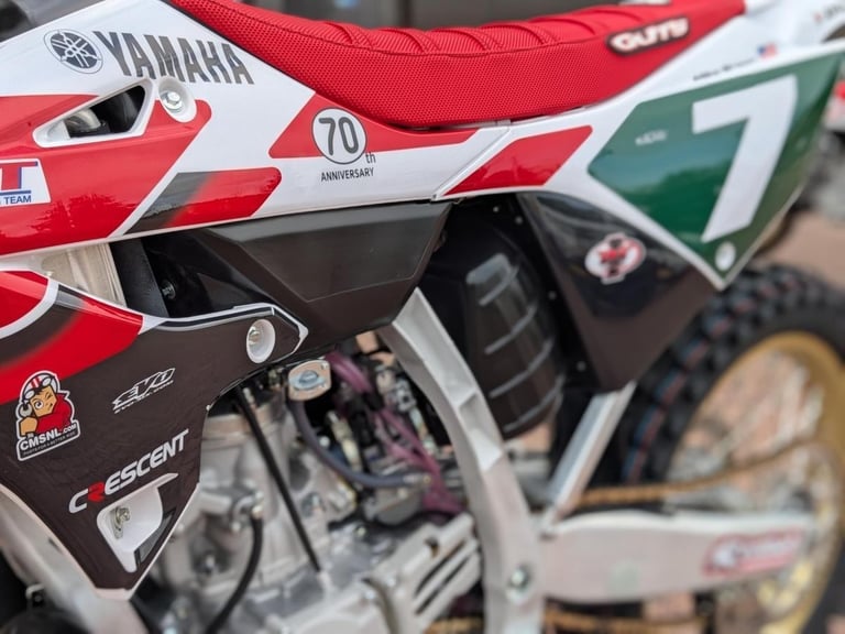 YAMAHA YZ 250 2 STROKE - 70TH ANNIVERSARY DOC WOB VMXDN REPLICA - MIKE BROWN