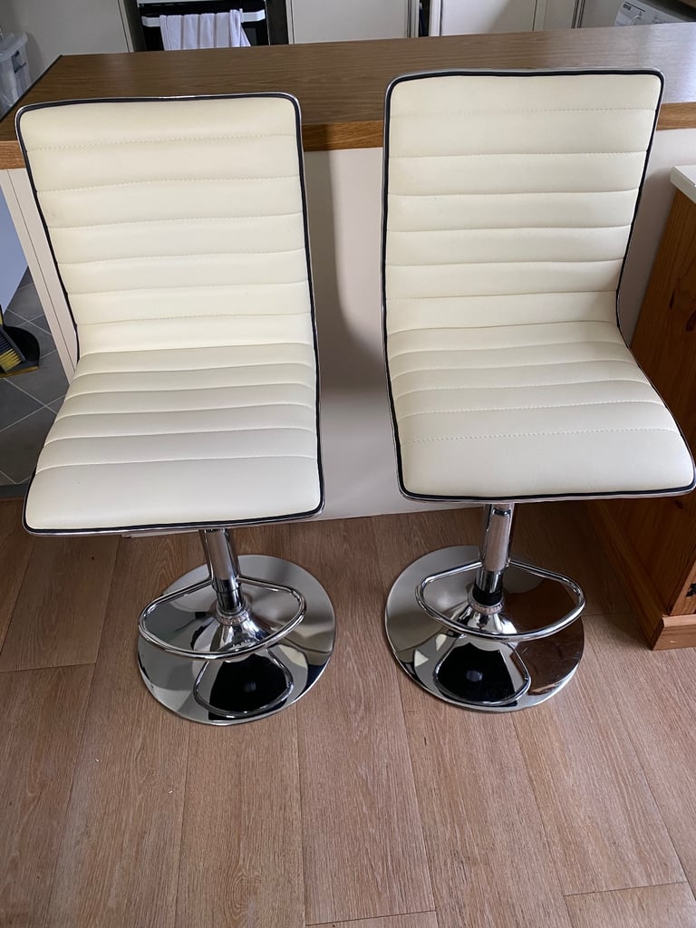 image for 2 Cream Bar stools