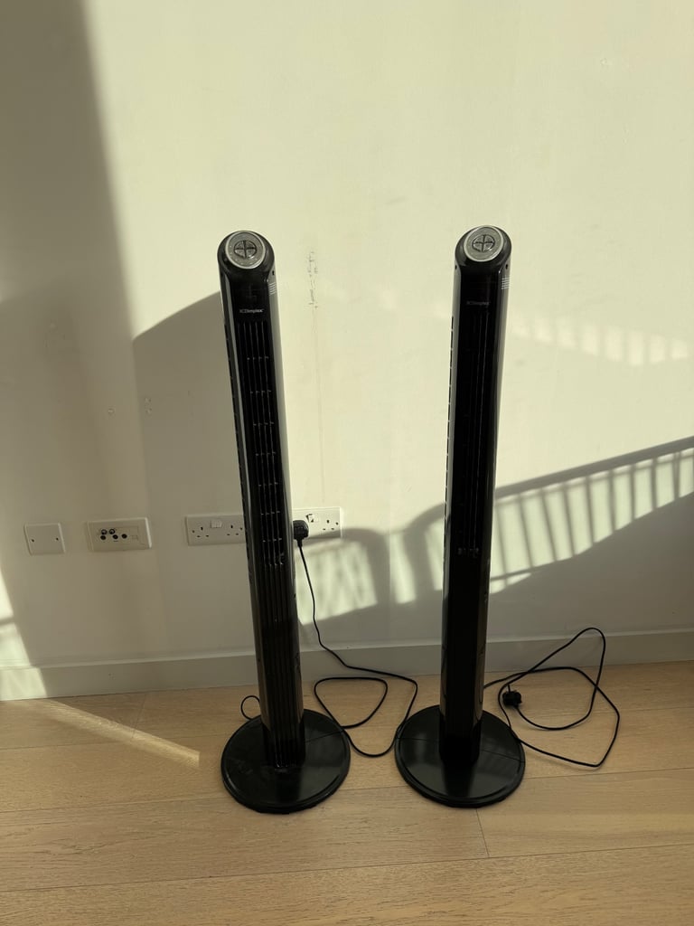 Dimplex Black Tower Fans