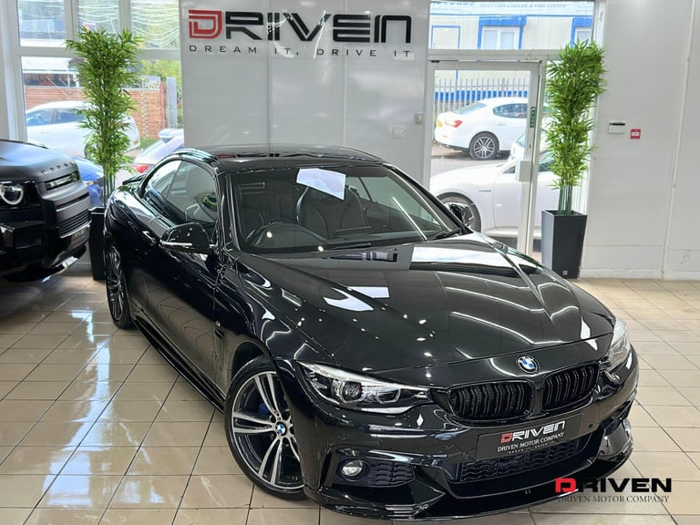 BMW 4 SERIES M SPORT CONVERTIBLE 2DR AUTO + M PRFMNCE KIT + FSH + FREE DELIVERY!