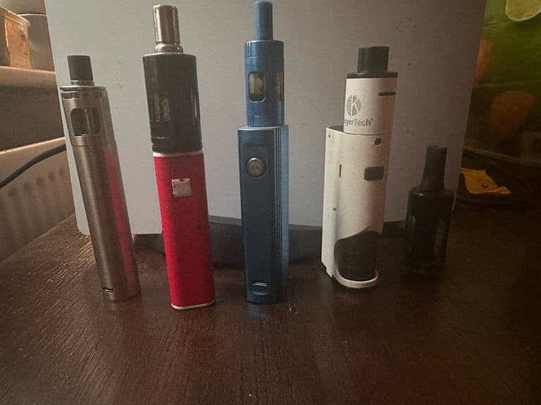 Vapes joblot all work not sure about the silver one 