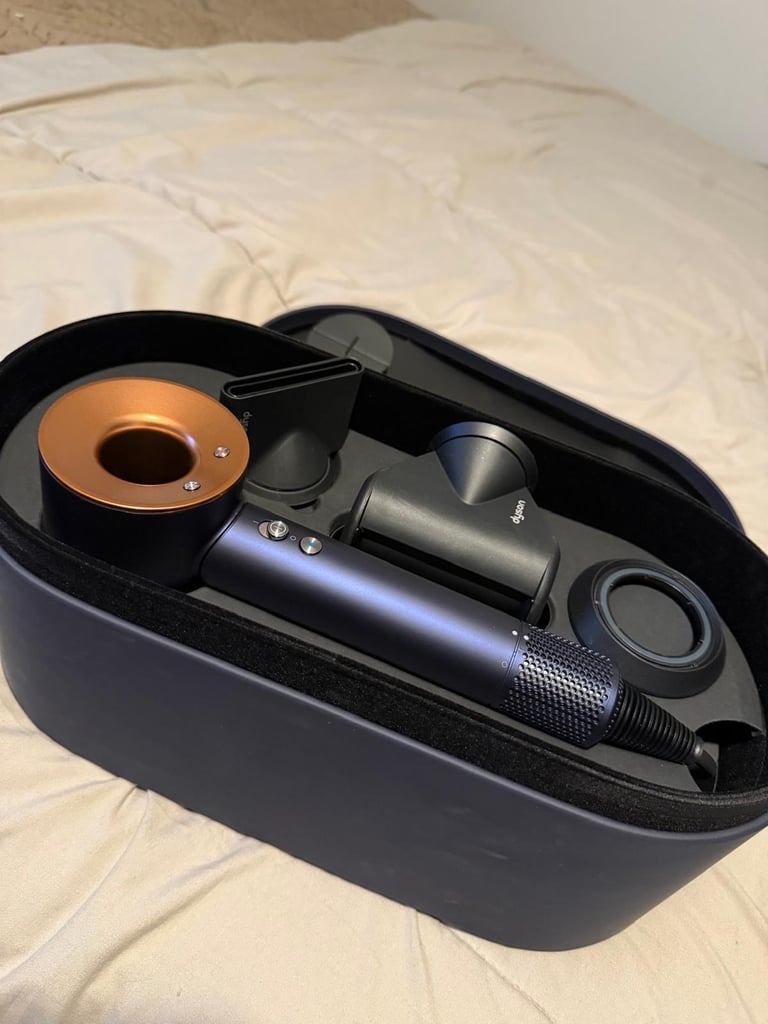 image for Dyson supersonic hairdryer with box and all accessories brand new used twice it just isn’t for me