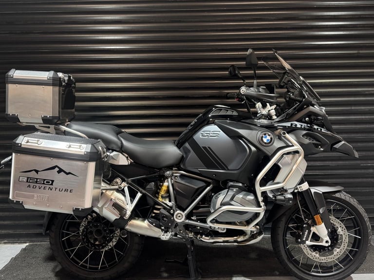 2023 73 BMW R1250 GS ADVENTURE TE Triple Black Htd Seats  5203 Miles