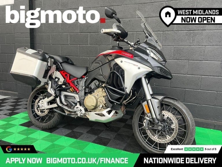 image for 2023 23 DUCATI MULTISTRADA V4 1158 RALLY ADVENTURE PETROL DUCATI QUICK SHIFT EUR