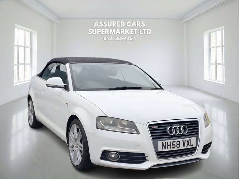 2008 Audi A3 1.8 T FSI S Line 2dr CONVERTIBLE PETROL Manual