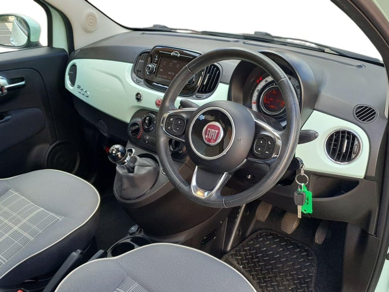 2018 Fiat 500 1.2 Lounge 3dr Hatchback Petrol Manual