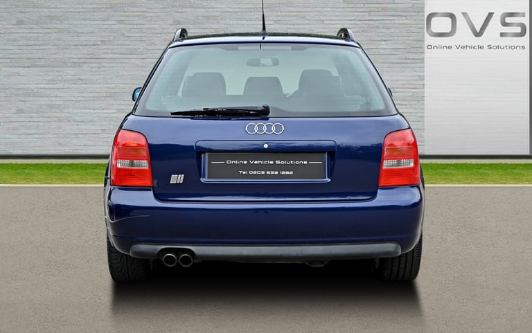 AUDI S4 2.7 [Bi-TURBO] V6 QUATTRO PETROL MANUAL 5DR AVANT/ESTATE 2000 [W] BLUE