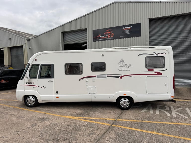 FIAT DUCATO RAPIDO 9096F 4 BERTH A CLASS MOTOR HOME