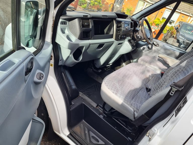 Truly Outstanding 2013 Ford Transit Short Wheel Base Semi High Roof Side Loading Door