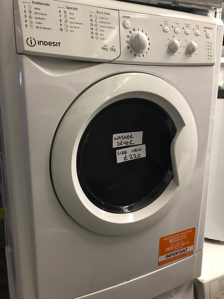 INDESIT WASHER DRYER LIKE NEW £220