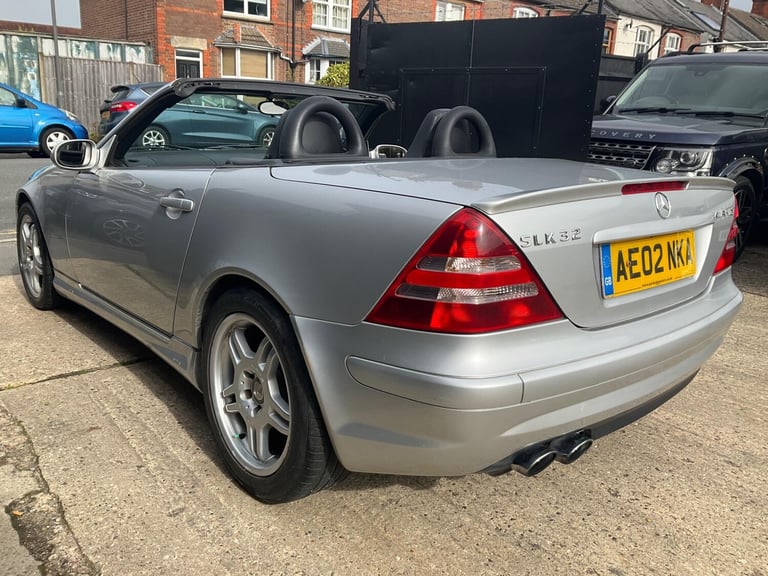 2002 Mercedes-Benz SLK 3.2 SLK32 AMG 2dr CONVERTIBLE Petrol Automatic