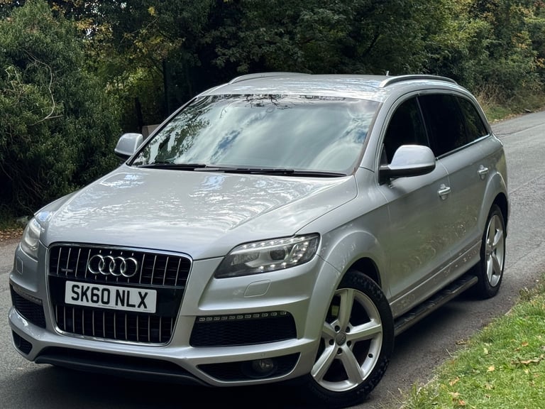 AUDI Q7 3.0 TDI QUATTRO S-LINE 7 SEATER~8 SPEED AUTOMATIC~LOW MILES