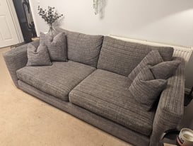 4 seater sofa and snuggle chair