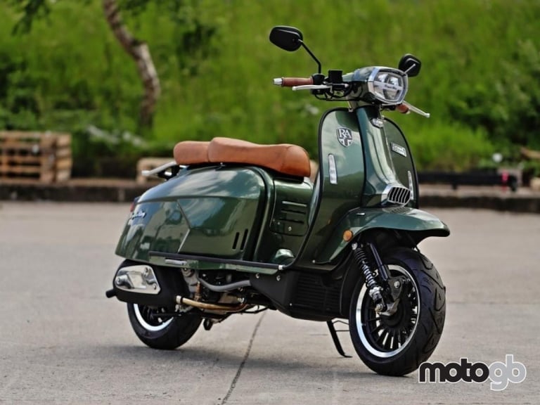 Royal Alloy GP 300cc ABS LC Modern Classic Retro Automatic Scooter For Sale