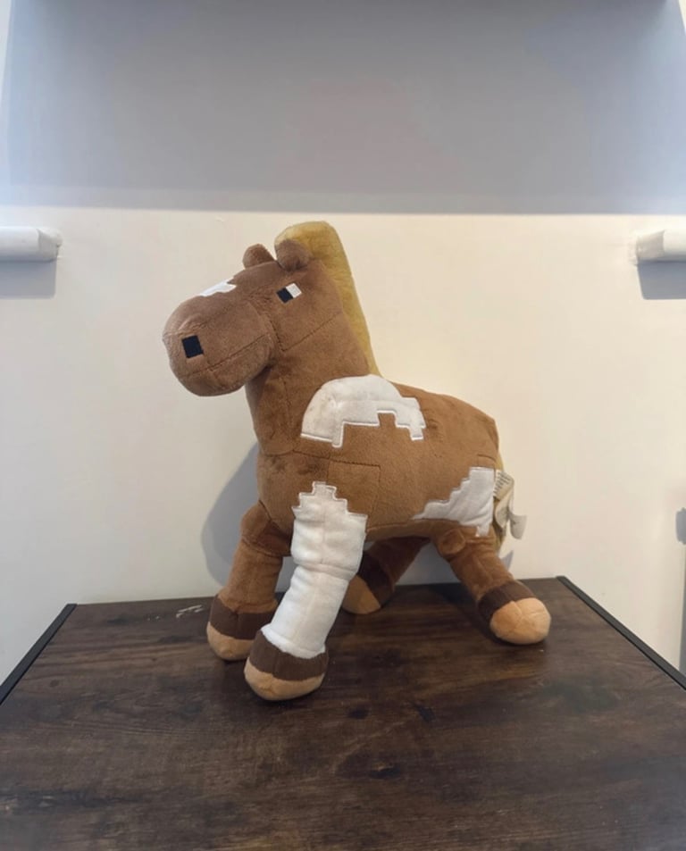 image for Mojang Minecraft Horse Plush Teddy