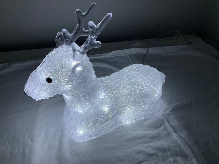 Acrillic illuminated dear