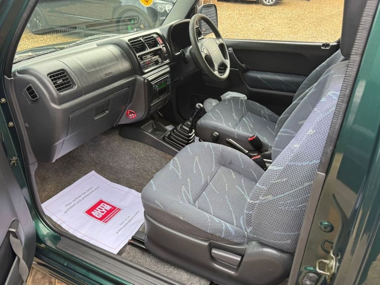 2003 Suzuki Jimny 1.3 JLX SUV 3dr Petrol Manual (184 g/km, 80 bhp) Petrol Manual