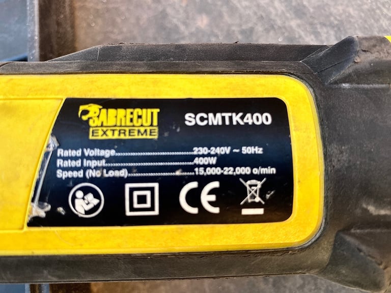 400W Sabrecut Oscillating Multi Tool mains powered 