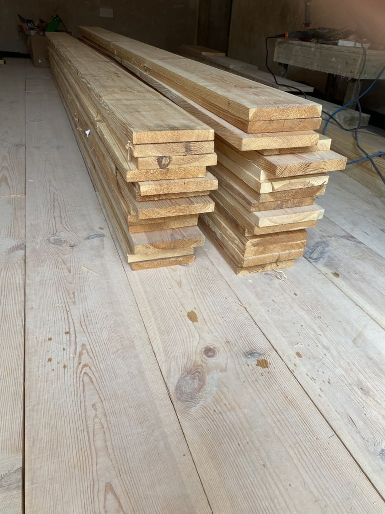 Pine Floorboards