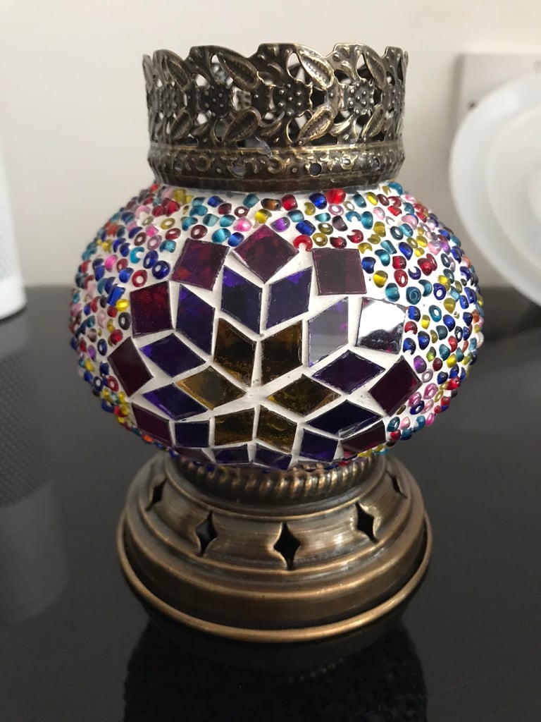 Mosaic Tea Light Candle Holder Decorative Lamp