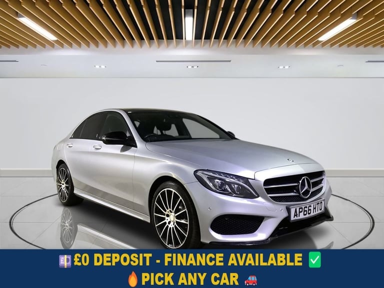 image for 2017 Mercedes-Benz C Class 2.1 C220d AMG Line (Premium Plus) Saloon 4dr Diesel G-Tronic+ 4MATIC E...