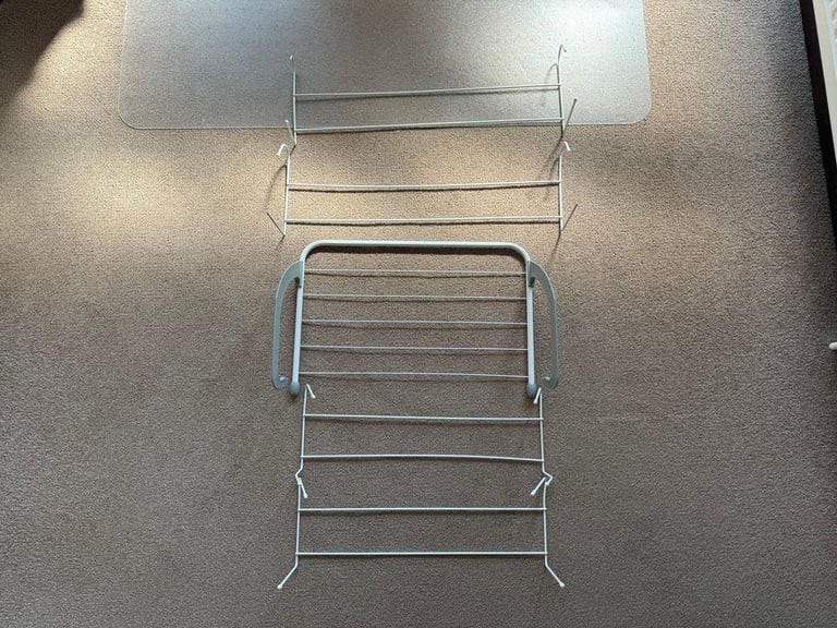 image for 5x Over Radiator White Airers