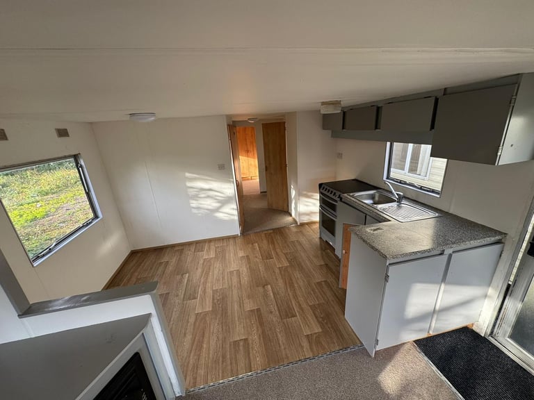 Cheap 35x12ft Static Caravan - New Carpet - Offsite Sale for Own Land, Farms