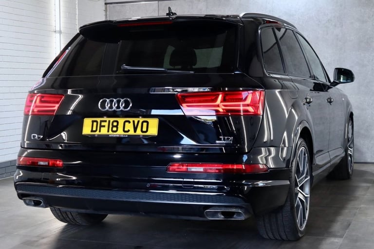2018 Audi Q7 3.0 TDI V6 Black Edition SUV 5dr Diesel Tiptronic quattro Euro 6 (s/s) (272 ESTATE D...