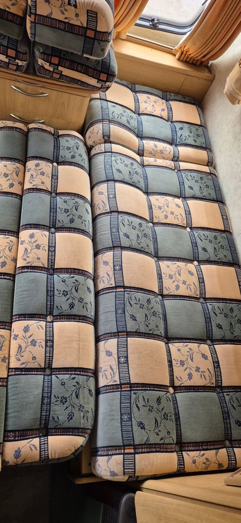 Cushions for camper caravan motorhome boat, set of 10.