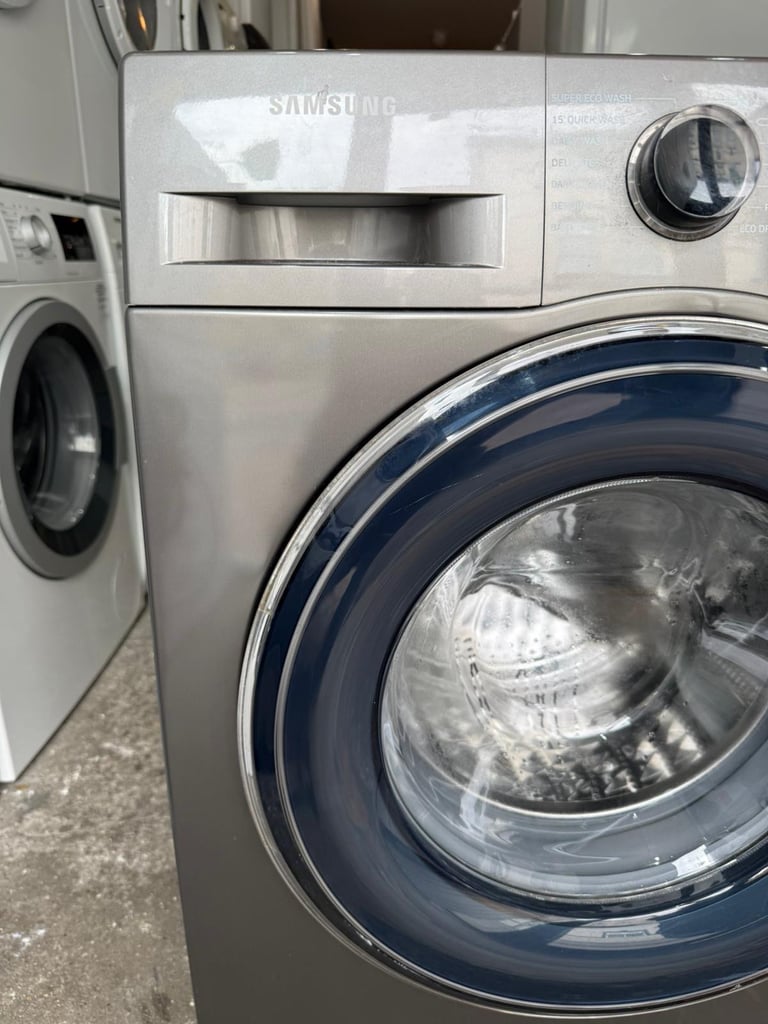 Samsung ecoBubble Grey Washing Machine With Free Delivery N Warranty 