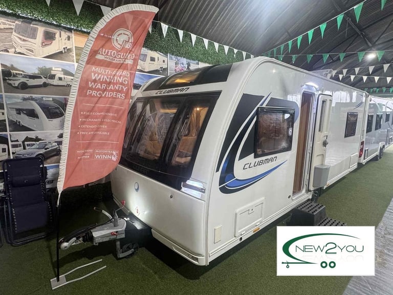 image for 2018 Lunar Clubman SR 4 berth ISLAND BED Caravan - STOCK NO E169