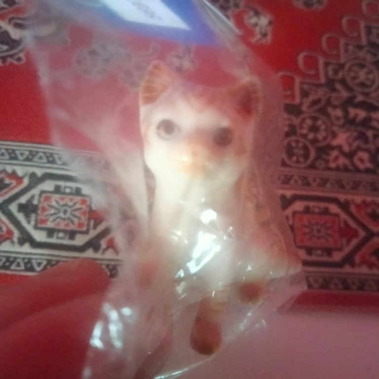 Dolls House Living room set of furniture including new cat still in packaging