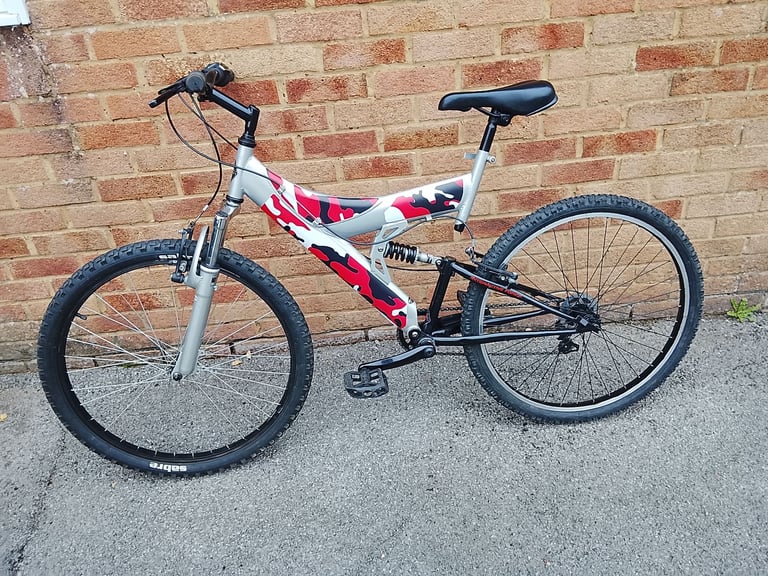 Adult Full Suspension Mountain Bike.