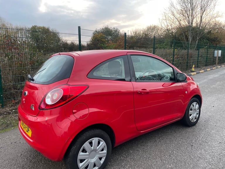 FORD KA 1.2 EDGE S/S 13 REG RED 3 DOOR HATCHBACK MOT JANUARY 28TH 2026 TAX £35 SERVICE HISTORY