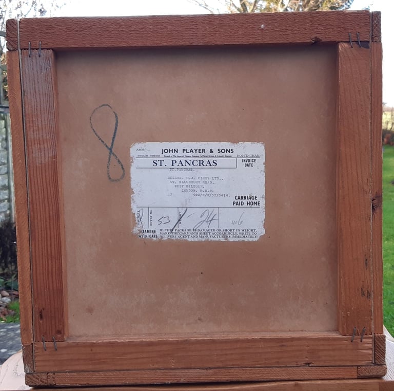 PLAYERS NAVY CUT PACKING CRATE