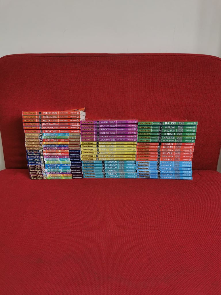 image for Beast Quest book sets bundle large 59 books by Adam Blake