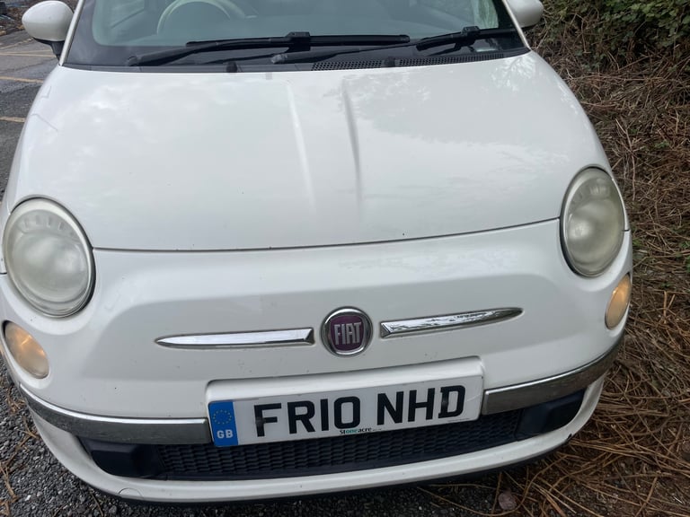 FIAT 500 1.3 M/JET SPORT 59 REG WHITE 3 DOOR MOT APRIL 17TH 2026 TAX £20 LOW INSURANCE 60+MPG