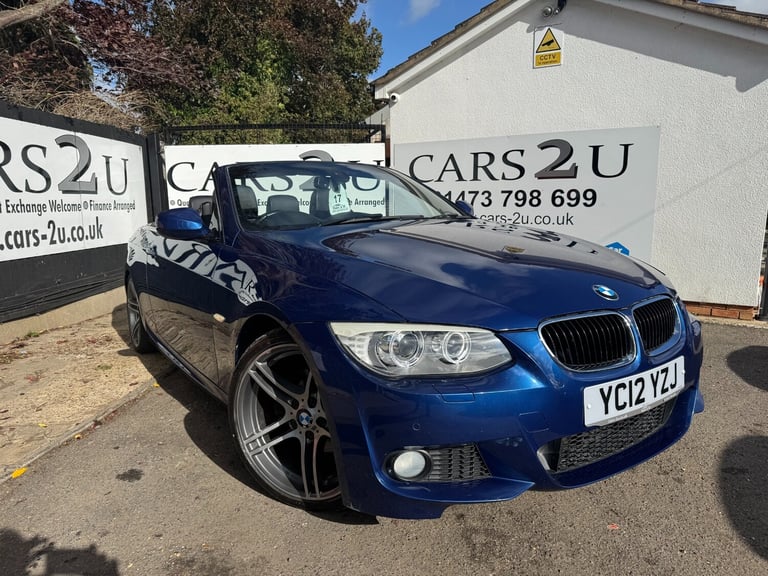 2012 BMW 3 Series 320d M Sport 2dr Step Auto CONVERTIBLE Diesel Automatic