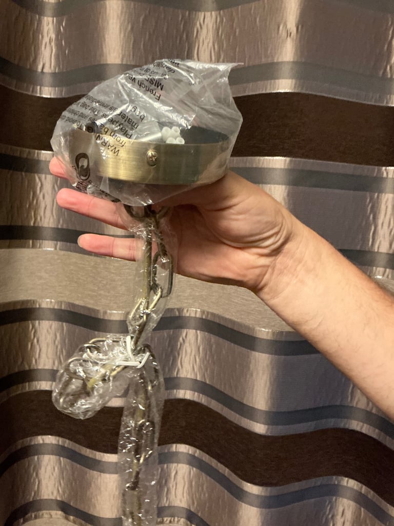 Light fitting with shade brand new