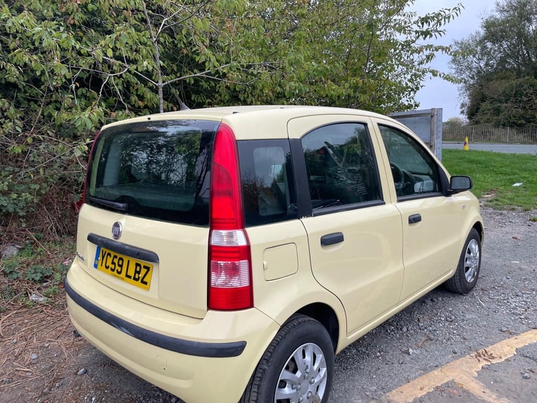 FIAT PANDA 1.1 ACTIVE ECO 59 REG YELLOW 5 DOOR 12 MONTHS MOT TAX £35 GENUINE 46333 50+MPG