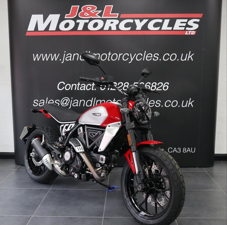 Ducati Scrambler Icon Gen 2, Only 22 Miles, Remainder Of Manufacturers Warranty!
