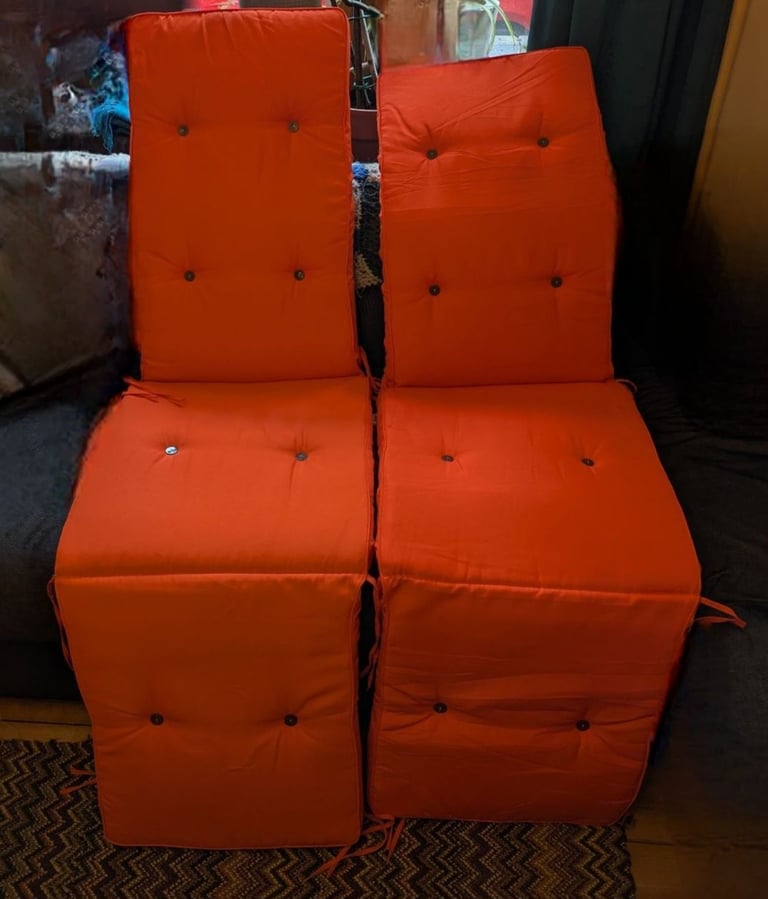 Detex Sun Lounger Cushions  x2 - New