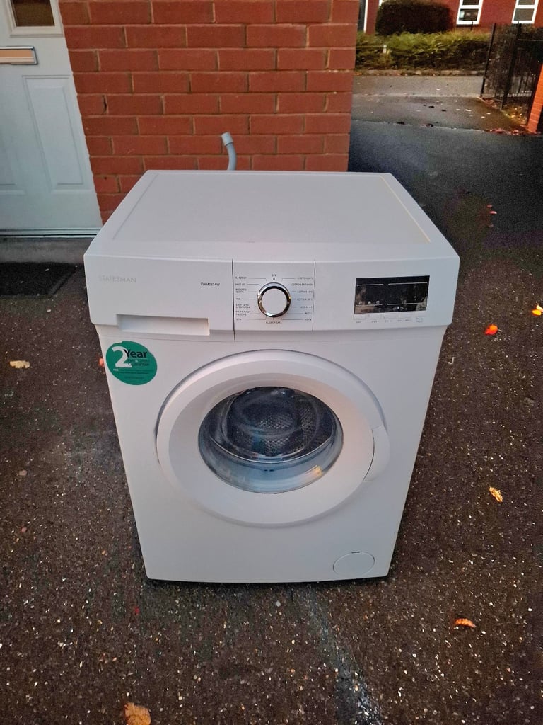 image for 9kg 1400 spin Statesman washing machine