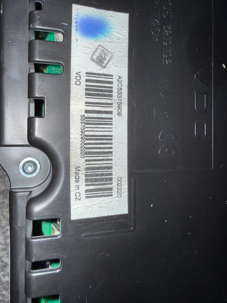 VW Passat 2010 Dashboard Komfort Speedometer