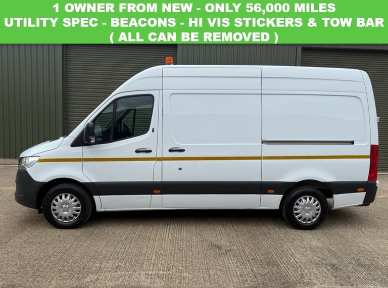 2022 Mercedes-Benz Sprinter 2.0 315 CDI Progressive Panel Van 5dr Diesel Manual RWD L2 H2 Euro 6 ...