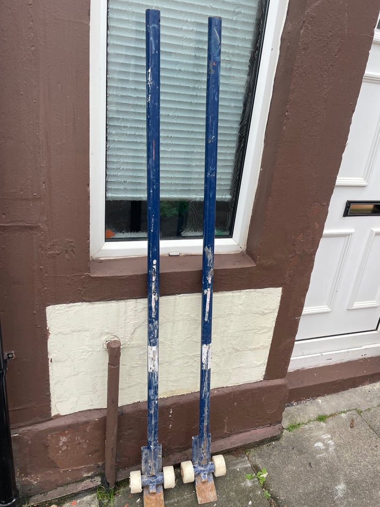 2 SHORT ROLLER CROWBAR