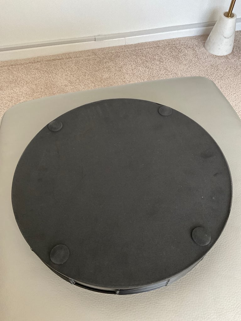NEXT HOME BLACK MIRRORED DECORATIVE TRAY