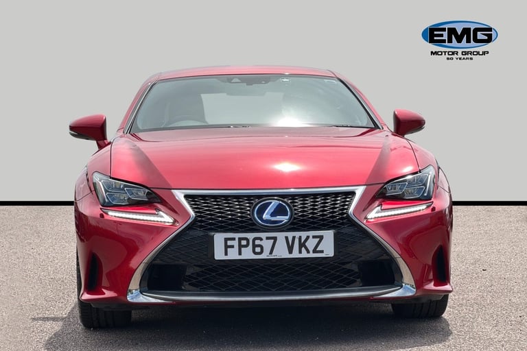  Lexus Rc 2.5 300h F Sport Coupe 2dr Petrol Hybrid CVT Euro 6 s/s 223 Ps